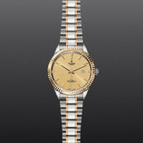  Shop Authentic Tudor Style Automatic Diamonds Gold Dial Two Tone Steel Strap Watch for Men - M12713-0007 - Luxxuri