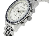  Shop Authentic Emporio Armani Sportivo Chronograph Silver Dial Silver Steel Strap Watch For Men - AR6073 - Luxxuri