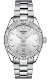  Shop Authentic Tissot PR 100 Sport Chic Silver Dial Silver Steel Strap Watch for Women - T101.910.11.031.00 - Luxxuri