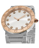  Shop Authentic Bvlgari Bvlgari Bvlgari Lady Diamonds Silver Dial Silver Steel Strap Watch for Women - BVLGARI103577 - Luxxuri