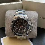  Shop Authentic Michael Kors Everest Chronograph Black Dial Silver Steel Strap Watch For Women - MK5753 - Luxxuri