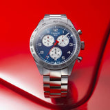  Shop Authentic Tissot PRS 516 Chronograph Blue Dial Blue Steel Strap Watch for Men - T131.617.11.042.00 - Luxxuri