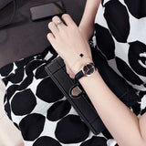  Shop Authentic Gucci GG2570 Quartz Black Dial Black Leather Strap Watch For Women - YA142509 - Luxxuri