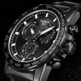  Shop Authentic Tissot Supersport Chrono Black Dial Black Steel Strap Watch For Men - T125.617.33.051.00 - Luxxuri