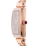  Shop Authentic Emporio Armani Gianni T Bar Quartz Crystals White Dial Rose Gold Steel Strap Watch For Women - AR11406 - Luxxuri