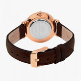  Shop Authentic Daniel Wellington Classic Petite Bristol Black Dial Brown Leather Strap Watch For Women - DW00100221 - Luxxuri