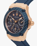  Shop Authentic Guess Zena Blue Dial Blue Silicone Strap Watch For Women - W1094L2 - Luxxuri