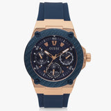  Shop Authentic Guess Zena Blue Dial Blue Silicone Strap Watch For Women - W1094L2 - Luxxuri