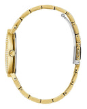  Shop Authentic Guess Trend Diamonds Gold Dial Gold Steel Strap Watch for Women - GW0512L2 - Luxxuri