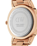  Shop Authentic Daniel Wellington Iconic Link Grey Dial Rose Gold Steel Strap Watch For Women - DW00100332 - Luxxuri