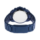  Shop Authentic Fossil Bronson Chronograph Blue Dial Blue Steel Strap Watch for Men - FS5916 - Luxxuri