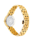  Shop Authentic Versace Daphnis Quartz Black Dial Gold Steel Strap Watch for Women - VEOCA0524 - Luxxuri