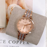  Shop Authentic Michael Kors Melissa Analog Rose Gold Dial Rose Gold Steel Strap Watch For Women - MK4396 - Luxxuri