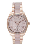  Shop Authentic Michael Kors Bryn Rose Gold Dial Two Tone Steel Strap Watch for Women - MK6135 - Luxxuri