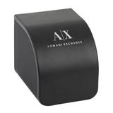  Shop Authentic Armani Exchange Chronograph Black Dial Black Steel Strap Watch For Men - AX1604 - Luxxuri