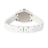  Shop Authentic Chanel J12 Diamonds Quartz Mother of Pearl White Dial White Steel Strap Watch for Women - J12 H2570 - Luxxuri