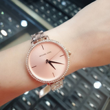  Shop Authentic Michael Kors Charley Three-Hand Analog Rose Gold Dial Rose Gold Steel Strap Watch for Women - MK4400 - Luxxuri