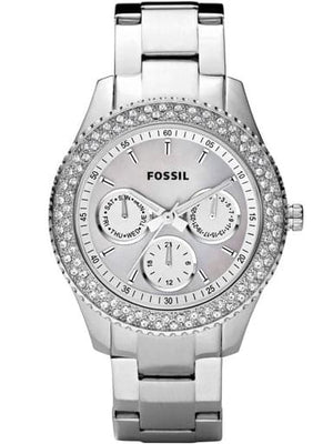  Shop Authentic Fossil Stella Silver Dial Silver Steel Strap Watch for Women - ES3588 - Luxxuri