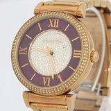  Shop Authentic Michael Kors Catlin Quartz Rose Gold Dial Rose Gold Steel Strap Watch For Women - MK3412 - Luxxuri