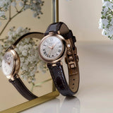  Shop Authentic Tissot Bellissima Small Lady White Dial Brown Leather Strap Watch For Women - T126.010.36.013.00 - Luxxuri