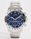  Shop Authentic Hugo Boss Hero Sport Blue Dial Silver Steel Strap Watch for Men - 1513755 - Luxxuri