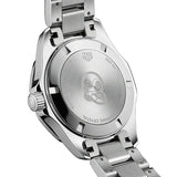  Shop Authentic Tag Heuer Aquaracer Quartz Diamonds Blue Dial Silver Steel Strap Watch for Women - WAY131N.BA0748 - Luxxuri