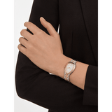  Shop Authentic Bvlgari Serpenti Seduttori White Dial Two Tone Steel Strap Watch for Women - SERPENTI103277 - Luxxuri