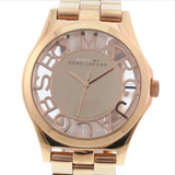  Shop Authentic Marc Jacobs Henry Rose Gold Dial Rose Gold Steel Strap Watch for Women - MBM3207 - Luxxuri