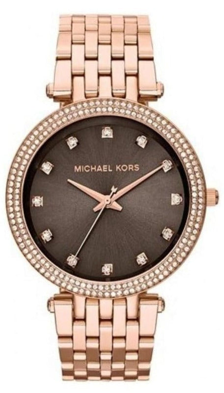  Shop Authentic Michael Kors Darci Brown Dial Rose Gold Stainless Steel Strap Watch for Women - MK3217 - Luxxuri