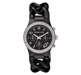  Shop Authentic Michael Kors Ceramic Black Dial Black Steel Strap Watch for Women - MK5388 - Luxxuri