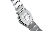  Shop Authentic Omega Constellation Quartz Diamonds Silver Dial Silver Steel Strap Watch for Women - 123.15.27.60.55.004 - Luxxuri