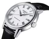  Shop Authentic Tissot Carson Powermatic 80 White Dial Black Leather Strap Watch For Men - T085.407.16.013.00 - Luxxuri