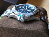  Shop Authentic Breitling Colt Automatic 44mm Blue Dial Silver Steel Strap Mens Watch - A1738811/C906/173A - Luxxuri