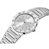  Shop Authentic Bvlgari Bvlgari Lady Silver Dial Silver Steel Strap Watch for Women - BVLGARI103575 - Luxxuri