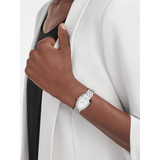  Shop Authentic Bvlgari Serpenti Seduttori Quartz White Dial Silver Steel Strap Watch for Women - SERPENTI103141 - Luxxuri