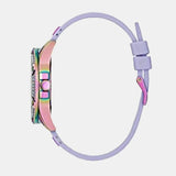  Shop Authentic Guess Queen Quartz Purple Dial Purple Silicone Strap Watch For Women - GW0536L4 - Luxxuri