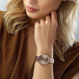  Shop Authentic Hugo Boss Allusion Rose Gold Dial Rose Gold Steel Strap Watch For Women - 1502418 - Luxxuri