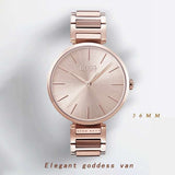  Shop Authentic Hugo Boss Allusion Rose Gold Dial Rose Gold Steel Strap Watch For Women - 1502418 - Luxxuri