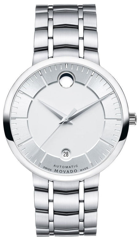  Shop Authentic Movado 1881 Automatic Silver Dial Silver Steel Strap Watch for Men - 606915 - Luxxuri
