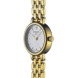  Shop Authentic Tissot T Lady Lovely Silver Dial Gold Steel Strap Watch For Women - T058.009.33.031.00 - Luxxuri