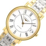  Shop Authentic Longines Presence 25.5mm Automatic White Dial Two Tone Steel Strap Watch for Women - L4.321.2.11.7 - Luxxuri
