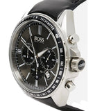  Shop Authentic Hugo Boss Contemporary Sport Driver Black Dial Black Leather Strap Watch for Men - 1513085 - Luxxuri