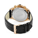  Shop Authentic Hugo Boss Ikon Black Dial Black Leather Strap Watch for Men - 1513179 - Luxxuri