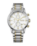  Shop Authentic Hugo Boss Areoliner Chronograph White Dial Two Tone Steel Strap Watch for Men - 1513236 - Luxxuri