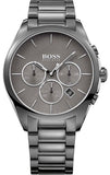  Shop Authentic Hugo Boss Classic Grey Dial Grey Steel Strap Watch for Men - 1513364 - Luxxuri