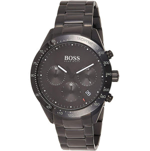  Shop Authentic Hugo Boss Talent Black Ceramic Dial Black Steel Strap Watch for Men - 1513581 - Luxxuri