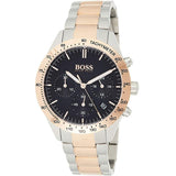  Shop Authentic Hugo Boss Talent Black Dial Two Tone Steel Strap Watch for Men - 1513584 - Luxxuri