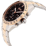  Shop Authentic Hugo Boss Talent Black Dial Two Tone Steel Strap Watch for Men - 1513584 - Luxxuri
