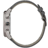  Shop Authentic Hugo Boss Grand Prix White Dial Grey Leather Strap Watch for Men - 1513633 - Luxxuri