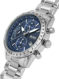  Shop Authentic Hugo Boss Pilot Blue Dial Silver Steel Strap Watch for Men - 1513850 - Luxxuri